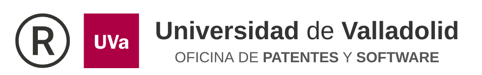 Oficina Patentes y Software UVa logo horizontal